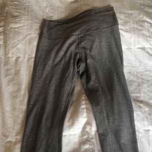 Slightly used grey lululemon leggings.